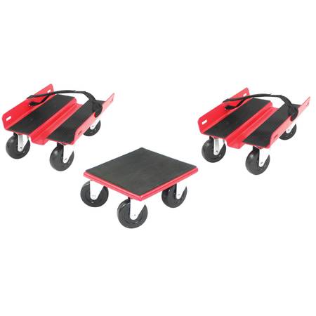 EXTREME MAX Extreme Max 5800.2000 Economy Snowmobile Dolly System - Red 5800.2000